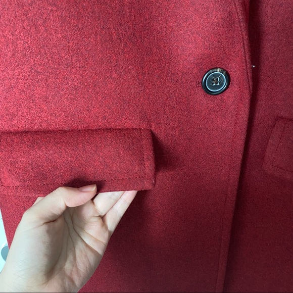 J Crew Wool boyfriend style coat - Picture 4 of 8